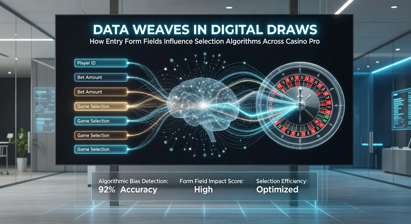 Flowchart illustrating entry data processing steps in digital casino promotions