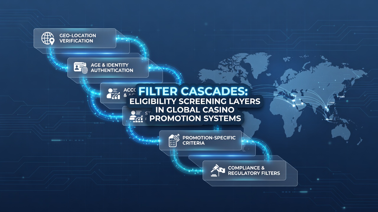 Flowchart illustrating mid-level behavioral checks and fraud detection within eligibility screening cascades
